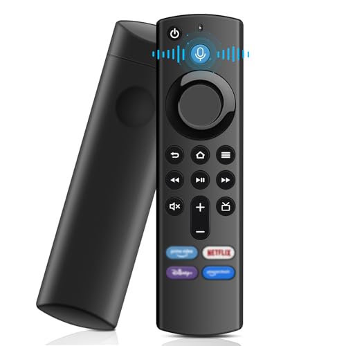 XTVTX Mando a distancia de voz de repuesto (3rd GEN) Adecuado para Smart TV Stick (2nd Gen & 3rd Gen & Lite), mando a distancia de repuesto Adecuado para Smart TV Cube (1st Gen & 2nd Gen)