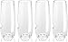Govino Go Anywhere Champagne Flute, 8-Ounce, Pack of 4
