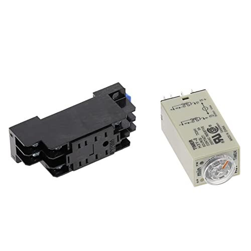 Relé temporizador H3Y-2 para evitar picos de corriente en motores AC 220V 5