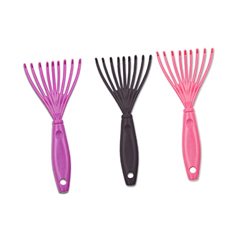 GALPADA Hair Brush Comb Cleaner 8pcs Plastic Brush Cleaner for Women Kit for Random