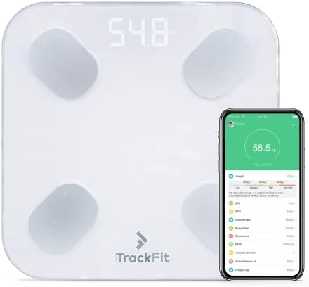 FitTrack Dara Smart BMI Digital Scale - Measure Weight and Body F...