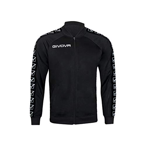 Givova College Band College Band Jacket, Blue, S Unisex - Adult, Black, XXL
