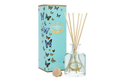 Portus Cale Castelbel Butterflies Sugarcane Lemongrass Fragrance Reed Diffuser 100 ml