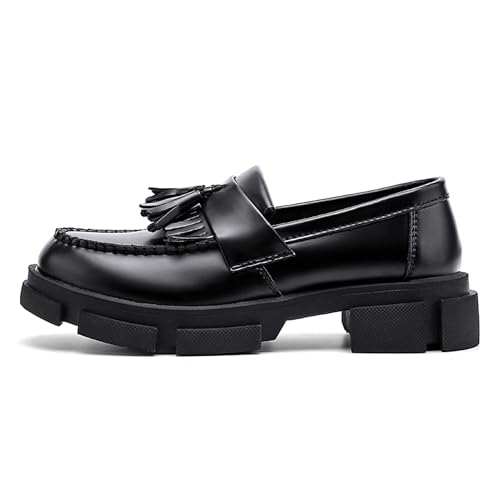 Men's Women's Comfortable Breathable Loafers Lightweight Soft Men's Shoes Women's Shoes Wide Version Wear-Resistant Oxford Shoes Black