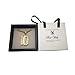 YOHAX Hip hop Jewelry Hip hop Necklace Stainless Steel Vacuum Gold Plated Set Number 10 chain Pendant Necklace Hip hop Men's and Women's Chain (silvery)