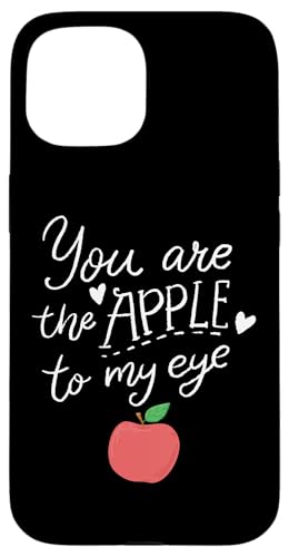Fruit Apple Eye Love Romantic Lovely Gift Idea Apple of eye �X�}�z�P�[�X iPhone 15 �p