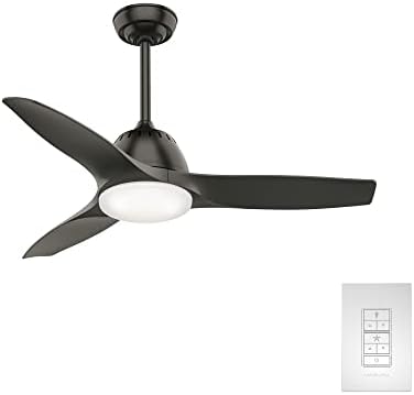 Casablanca Fan 44 inch Contemporary Noble Bronze Indoor Ceiling Fan with LED Light Kit and Remote Control (Renewed)