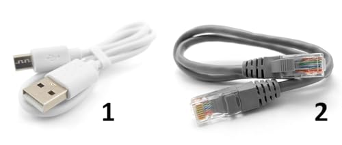 Sone Smart One Zigbee 3.0 Gateway mit LAN RJ45 – Kompatibel mit Tuya und Smart Life – Unterstützt bis zu 128 Geräte – Mesh-Netzwerk, Micro-USB, Inklusive LAN-Kabel – Kompaktes Design 90×90×15mm- HUB