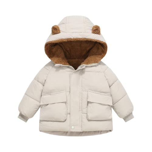 Veste d'hiver à capuche oreilles fille pour des moments doux au chaud