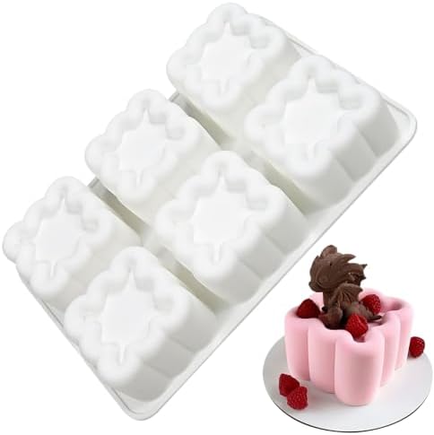 Kek Kalıbı - Silikon El Sanatları Malzemeleri Mutfak Gereçleri | Sevimli Şekilli Ahududu Mus Kalıbı,Acemi Yetişkinler İçin Çocuklar Çikolatalı Puding Jöle Mum Ev Fırın Parti Tatil - Görsel 1