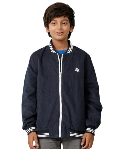 Image of Under Fourteen Only Boys Winter Jacket, Full Sleeve,Sleeveless Quilted Puffer Jacket with Front Closure, Casual Warm Jacket for Kids, Lightweight Winterwear for School, Outdoor Play and Travel