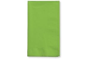 Beautiful Lime Disposable Dinner Napkins for Party Gatherings