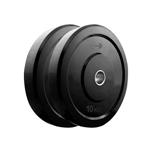 Image of Kore Coloured plate-20KG-RW-COMBO-SB (10KGX2) Weight Plate, Black