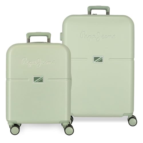 Pepe Jeans Accent Juego De Maletas Negro 55 70 Cms Rígida Abs Cierre Tsa Integrado 116l 6,66 Kgs 4 Ruedas Dobles Equipaje Mano By Joumma Bags Pepe Jeans Accent Juego De Maletas Negro 55 70 Cms Rígida Abs Cierre Tsa Integrado 116l 6,66 Kgs 4 Ruedas Dobles Equipaje Mano By Joumma Bags