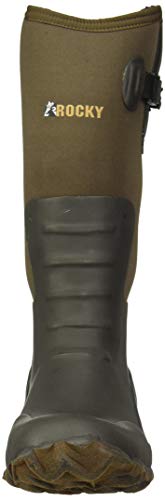 Rocky Women's Core Chore Rubber Outdoor Boot Knee High, Dark Brown, 8 M Us #TOP1