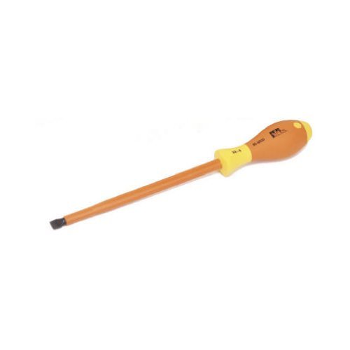 Ideal Industries 359323 Insulated Slotted Screwdriver, 1/4" Width x 6