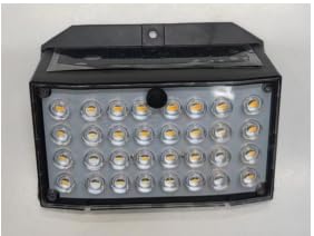 ZASUN Solar Lights for Outdoor Use, Pack of 6 Solar Lights for Outdoors, Warm White, IP65 Waterproof, Auto On/Off Solar Wall Light, Outdoor Solar Lamp for Patio, Garden, Steps and Stairs, No Motion