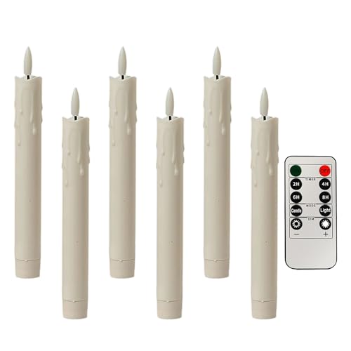 Velas sin llama elegantes de alta calidad para decoracion navideña