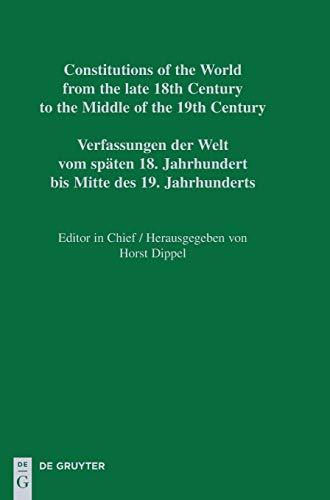 Constitutional Documents of France, Corsica and Monaco 1789–1848 (French Edition)