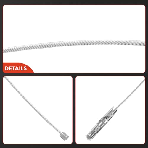 Cable de freno de estacionamiento de alta resistencia para Ford E-350 1997 6