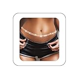 Nicute Gold Waist Chain Rhinestone Belly Chains Sexy Crystal Body Jewelry for Women and Girls