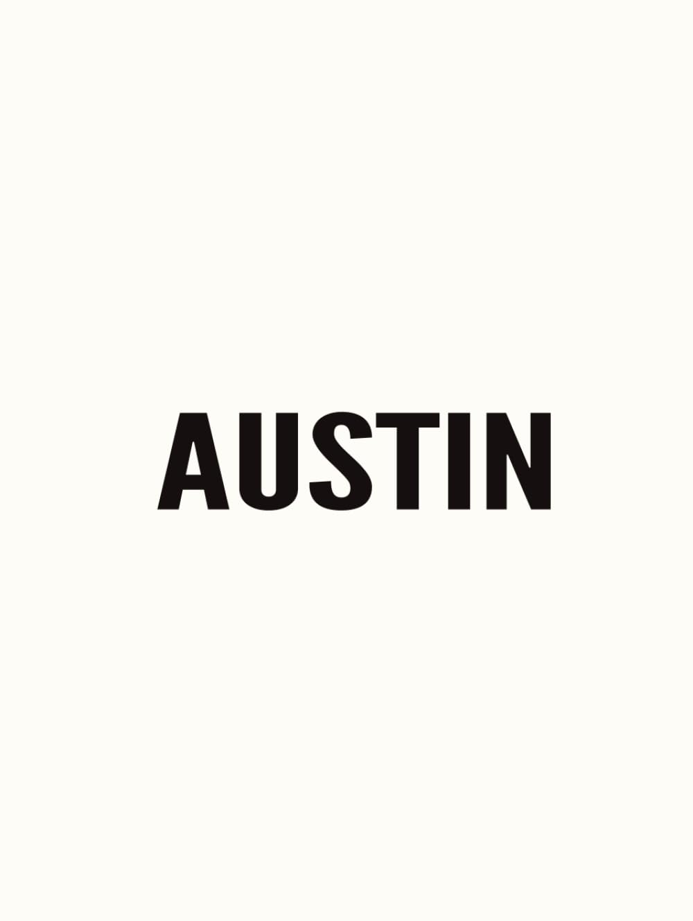 Coffee Table Book – City Series: Austin