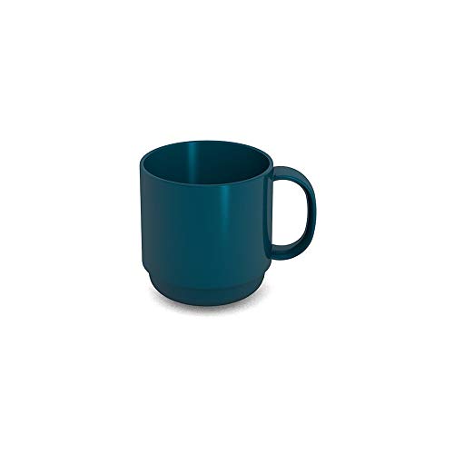 Ornamin Becher 220 ml petrol (Modell 508) / Mehrweg-Becher Kunststoff,...