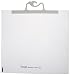 Monaco B5 Original Portable Hangup Bag, 13-1/2" Height x 13-1/2" Width, 4 mil Gauge, Polyethylene, Clear, Pack of 10