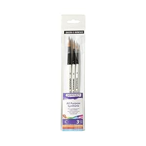 Daler Rowney Graduate Rundpinsel, 3 Pinsel