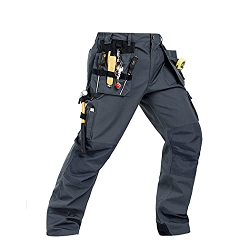 Pantalon de travail noir homme résistant pour éviter les déchirures