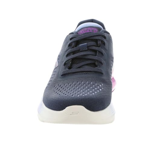Skechers Skechers Women's Go Walk Air 3.0 Sneaker, Navy/Purple, 9.5