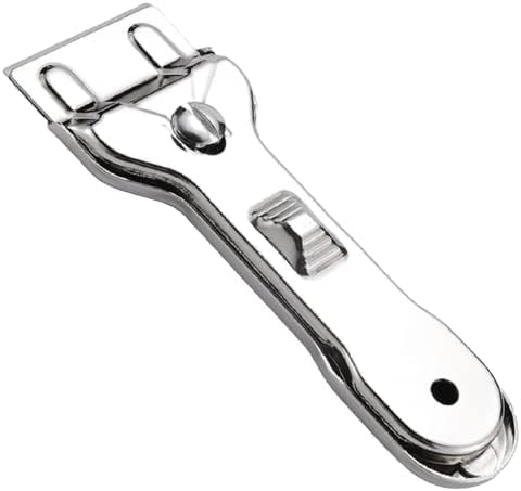 Metal Oven Scraper Tool - Clean Your Hob/Glass or Ceramic/Enamel Cooker Stove or worktop Surface | Heavy Duty Kitchen Cleaning Tool | Can Also be Used on Windows or for Paint Removal