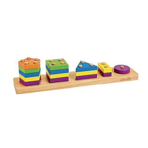 Image of Excellerations Shape Sorter - 16 Pieces (Item # ASSORT)
