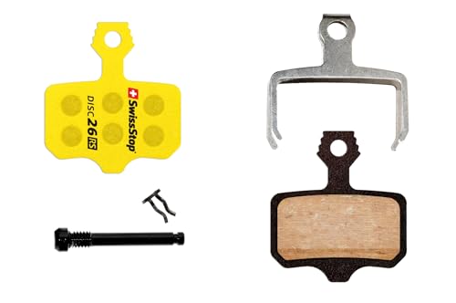 SwissStop Disc 26 RS Brake Pads &ndash; Performance RS Compound &ndash; Fits SRAM RED AXS, Force AXS, Level Series & Avid Elixir Disc Brake Systems