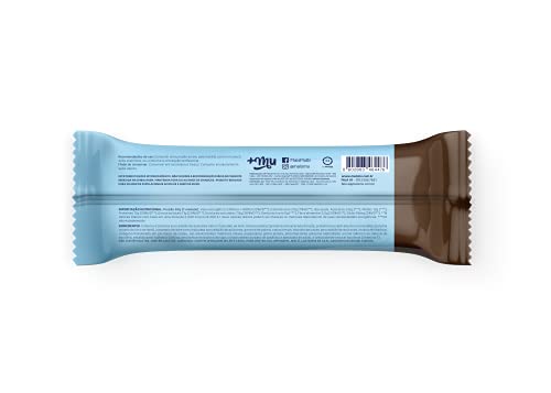 Barrinha de proteína Mukebar sabor Chocolate, Muke, 60g