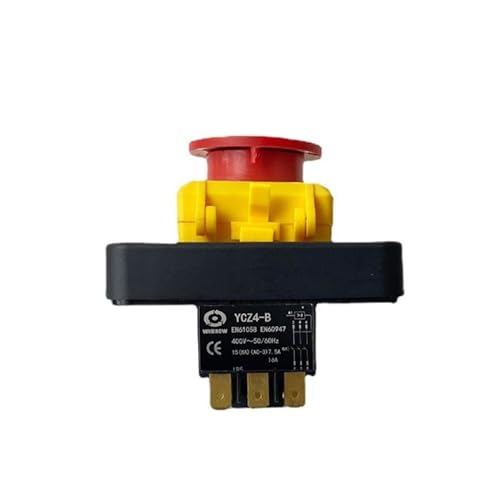Interrupteur de démarrage 400V triphasé avec bouton réinitialisation YCZ4-B