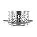 Stainless Steel Chimney Cap Roof Vent Cover with Rain Guard and Spark Arrestor, Flue Pipe Exhaust Hood for Wood Stove Pipe, Outdoor Furnace Vent, Roof Vents and Chimney Pipes(160mm（6inch）)