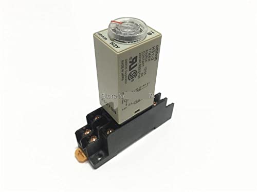 �d�q�A�N�Z�T���[�����[ 5�Z�b�g/���b�g H3Y-2 DC 12V 10S �p���[�I���x���^�C�}�[ �^�C�������[ 12VDC 10�b 0-10�b DPDT 8�s�� PYF08A�\�P�b�g�x�[�X�t��