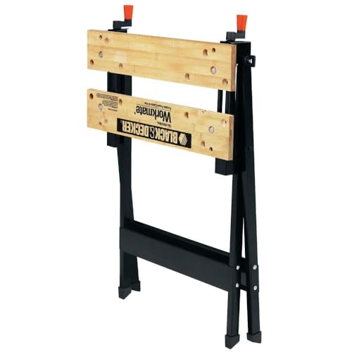 BLACK+DECKER Workmate Portable Workbench, 350-Pound Capacity (WM125)