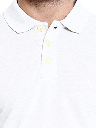 Image of CHKOKKO Men's Cotton Regular Fit Half Sleeves Polo T-Shirt