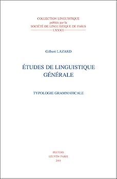 Paperback Etudes de Linguistique Generale: Typologie Grammaticale [French] Book