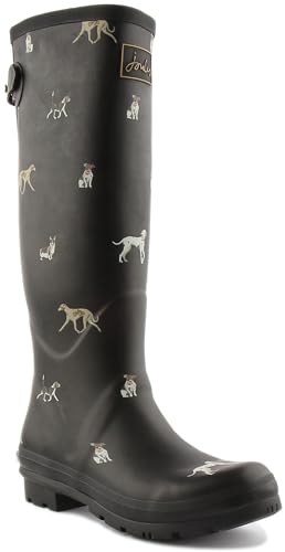 Bottes de pluie femme avec semelle antidérapante et souple
