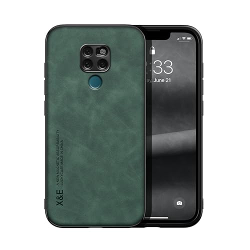 Lucyliy Funda para Huawei Mate 20 Case Carcasa Tacto Agradable a la Piel, magnetismo Incorporado, protección contra caídas Green