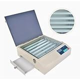 INTBUYING 110V Digital Drawer UV Exposure Unit 10.2'x8.3' Screenprinting Exposure Machine for Silk Printing Plate Making with 8 pcs A4