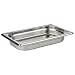 Produktbild APS 81401 GN 1/4 Behälter, rostfreier Gastronormbehälter Edelstahl, Abmessungen 264 x 162 mm/Höhe 40 mm/Volumen 1 Liter, Edelstahlfarben