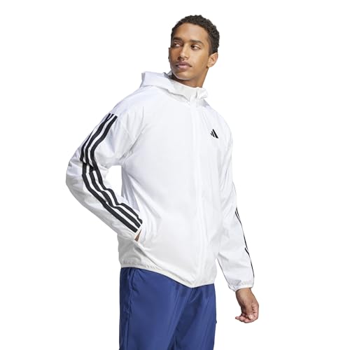 Image of adidas Men's Essentials 3-Stripes Windbreaker