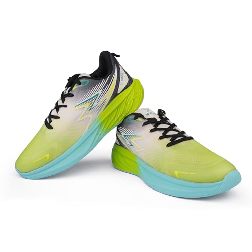 Image of YOHO RushHour Dynamiq Sports Shoes for Men |Cushioned Insole, Stylish, Casual & Sneakers for Gents | Lightweight, Anti-Skid Shoe for Gym, Walking, Running & Everyday Use-1835