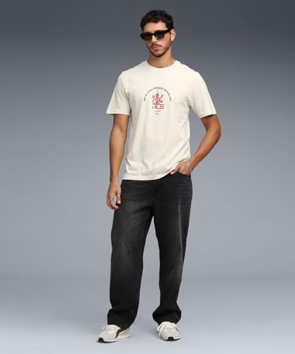 Image of Puma RCB 2026 Men's Logo Print Tee | IPL 2026
