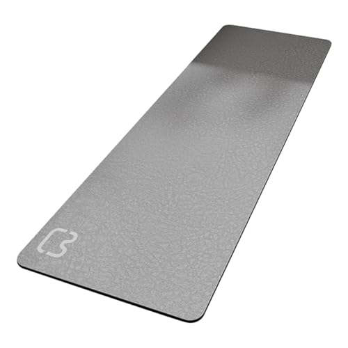 Boddceto Alfombra de Baño Larga de Piedra de Diatomita Absorbente en Tierra de Diatomeas Alfombra de Ducha Alfombra de Baño Fino Gris 45 x 120 cm