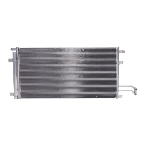 Kool Vue A/C Condenser For Chevrolet Tahoe 2015-2019 Suburban GMC Sierra 1500 2014-2018 Cadillac Escalade 5.3L 6.2L Black ac condenser